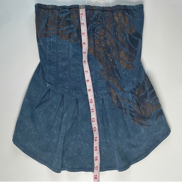NWT VINTAGE Y2K GUESS STRAPLESS TOP - Picture 5 of 6